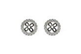 D196-85646: EARRING JACKETS .24 TW (FOR 0.75-1.00 CT TW STUDS)