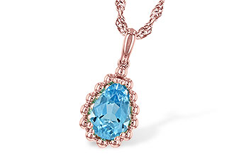 D198-67527: NECKLACE 1.55 CT BLUE TOPAZ