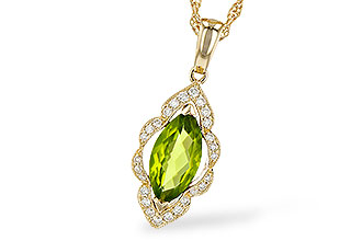 D199-60246: NECK .94 PERIDOT 1.05 TGW