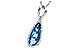 D199-62000: NECK 3.31 LONDON BLUE TOPAZ 3.50 TGW