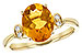 D199-62082: LDS RG 2.04 CITRINE 2.10 TGW (10x8MM CIT)