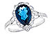 D282-33891: LDS RG 2.25 LONDON BLUE TOPAZ 2.47 TGW