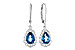 D282-34809: EARR 1.48 TW LONDON BLUE TOPAZ 1.63 TGW