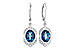D282-35700: EARR 2.45 LONDON BLUE TOPAZ 2.64 TGW