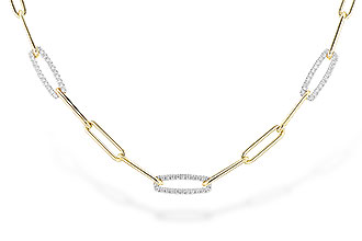 D283-18446: NECKLACE .75 TW (17 INCHES)