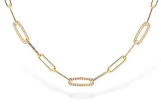 D283-18446: NECKLACE .75 TW (17 INCHES)
