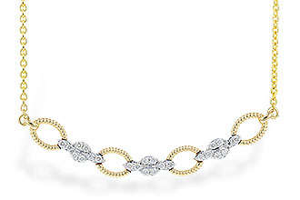 D283-21109: NECKLACE .25 TW (18")