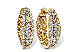 D284-12909: EARRINGS 1.50 TW