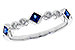D284-13818: LDS WED RG .25 SAPPHIRE .30 TGW