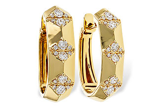 D284-15673: EARRINGS .50 TW