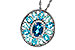 D284-15700: NECK 3.02 TW BLUE TOPAZ 3.10 TGW (7x5MM LBT CTR)