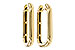 D284-15718: GOLD EARRINGS (23MM)