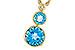 D285-00209: NECK 2.63 BLUE TOPAZ 2.65 TGW (5MM / 8MM BT)