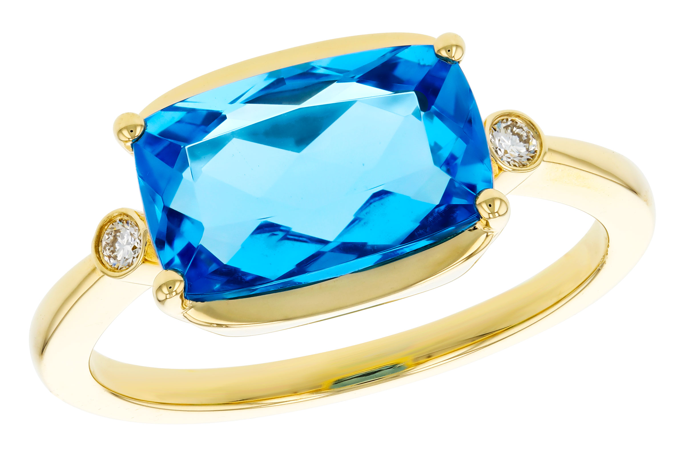 D285-02009: LDS RG 2.88 BLUE TOPAZ 2.92 TGW (11x7MM BT)