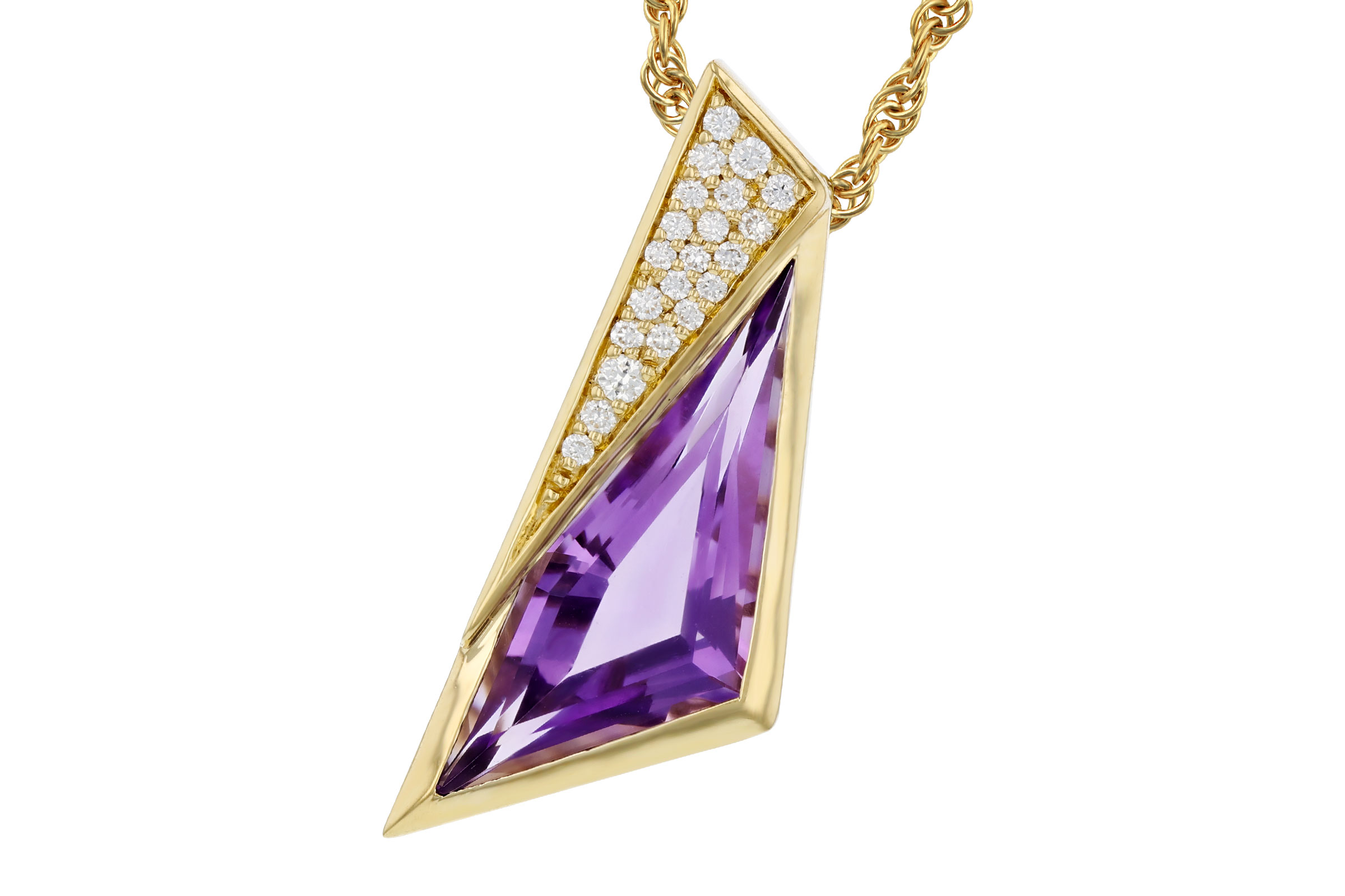 D285-02055: NECKLACE 2.24 AMETHYST 2.33 TGW