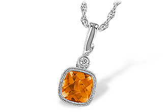 E193-25691: NECK .68 CITRINE .70 TGW