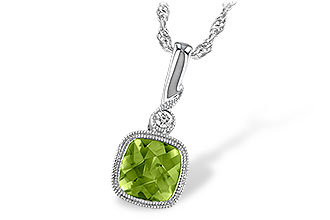 E193-25700: NECK .97 PERIDOT .99 TGW