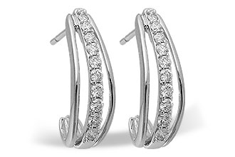 E194-11091: EARRINGS .48 TW
