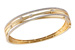 E195-00218: BANGLE BRACELET .91 TW