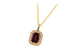 E196-83900: NECK 1.93 GARNET 2.04 TGW