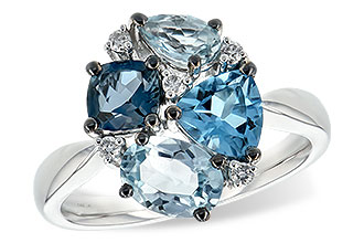 E198-64727: LDS RG 2.57 BLUE TOPAZ 2.65 TGW