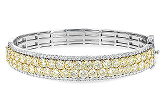 E198-66564: BANGLE 8.17 YELLOW DIA 9.64 TW