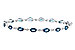 E199-60264: BRACELET 7.20 LONDON BLUE TOPAZ 7.36 TGW