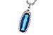 E199-62000: NECK 1.58 LONDON BLUE TOPAZ 1.70 TGW