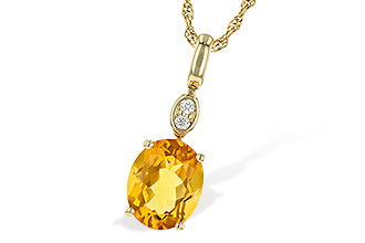 E199-62082: NECK 2.04 CITRINE 2.07 TGW (10x8MM CIT)