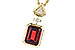 E282-35664: NECK 2.70 GARNET 2.78 TGW