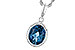 E283-22064: NECK 1.90 TW LONDON BLUE TOPAZ 1.93 TGW (9x7 LBT)