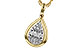 E283-26564: NECKLACE .08 BAG .16 TW