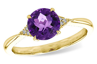 E283-26609: LDS RG 1.28 AMETHYST 1.30 TGW (7MM RD)