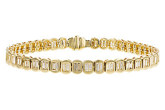 E284-09336: BRACELET 2.30 TW BAGUETTE (7")