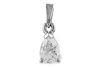 E284-11118: PENDANT .28 PEAR SHAPE