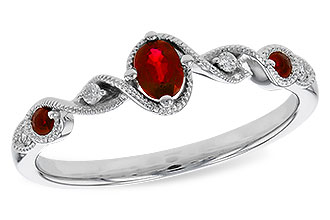 E284-11155: LDS RG .27 TW RUBY .31 TGW