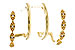 E284-12918: EARRINGS .03 TW