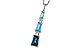 E284-12936: NECKLACE 2.60 TW BLUE TOPAZ 2.65 TGW