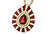 E284-12973: NECK 2.05 TW RUBY 2.29 TGW (7x5MM PS)