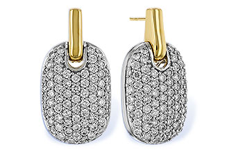 E284-15691: EARRINGS .95 TW