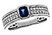 E284-15709: LDS RG .55 SAPPHIRE .88 TGW (5x4MM SA)