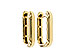 E284-15718: GOLD EARRINGS (15MM)