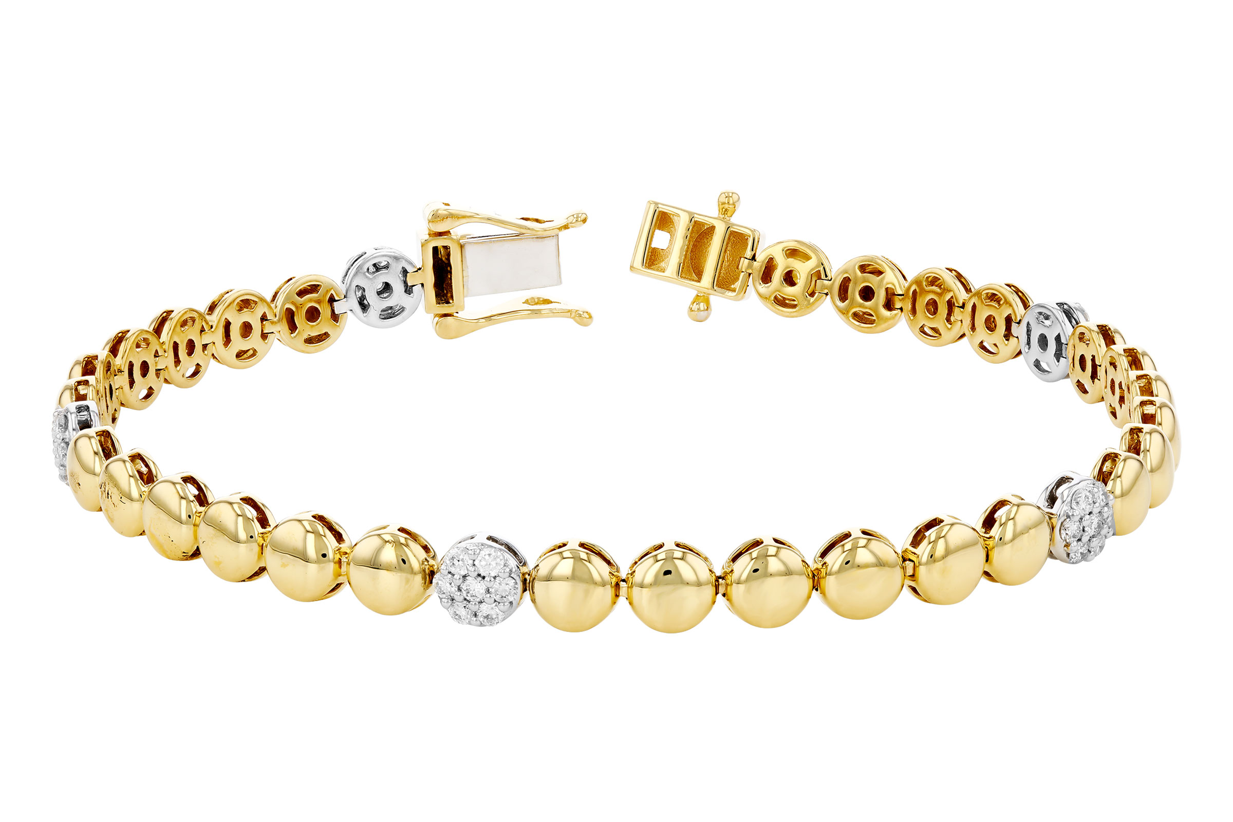E285-01155: BRACELET .50 TW (7")