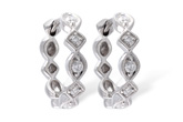 F010-45636: EARRINGS .22 TW