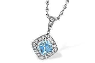F015-91118: NECKLACE .80 AQUA .93 TGW