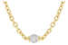 F193-25645: NECKLACE 1.27 TW (17.25 INCHES)