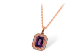 F196-84736: NECK 1.46 AMETHYST 1.57 TGW