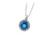 F196-84809: NECK 3.87 BLUE TOPAZ 4.01 TGW