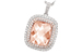 F197-76582: NECK 4.20 MORGANITE 4.66 TGW