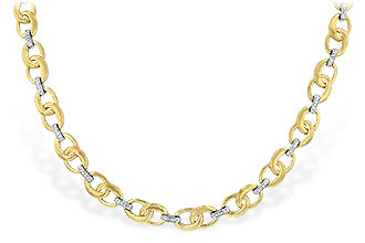 F198-70191: NECKLACE .60 TW (17 INCHES)